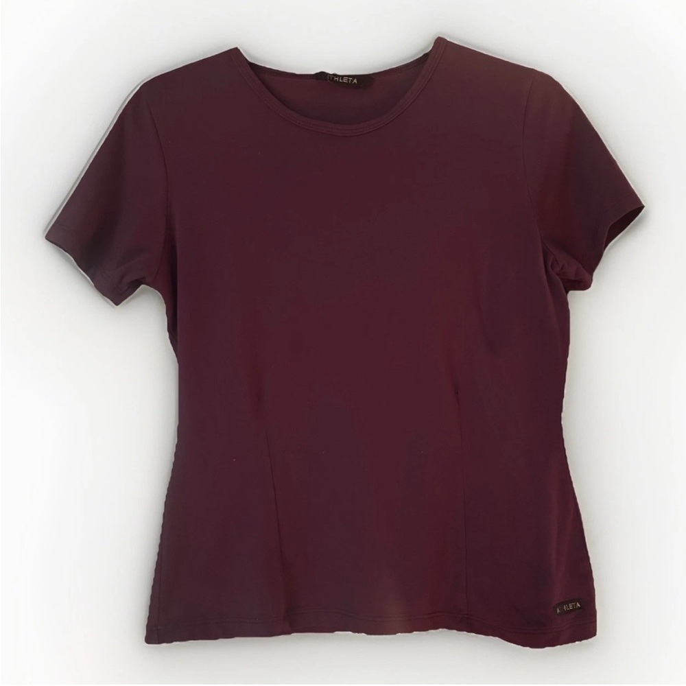 Athleta Purple Short-Sleeved Athletic Tee Shirt Women’s Size S